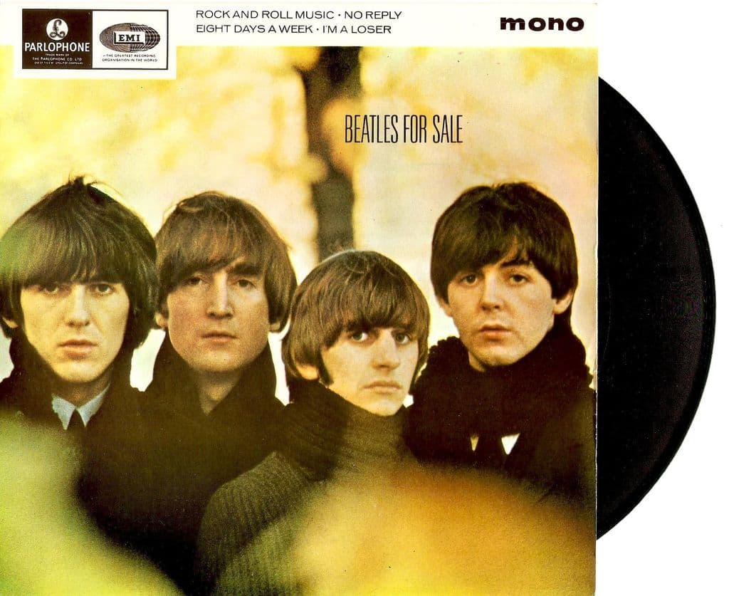 THE BEATLES Beatles For Sale EP Vinyl Record 7 Inch Parlophone